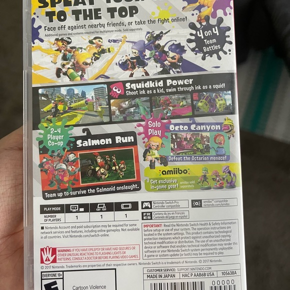 Splatoon2 switch - Picture 3 of 4